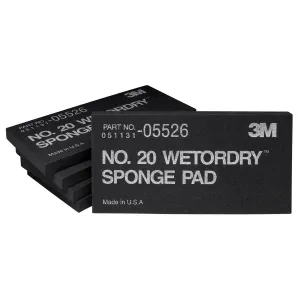 3M Wetordry Sponge Pad, 2-3/4" x 5-1/2"