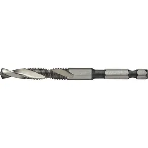 ALFA Tools DTML66107 1/4-20 HSS COMBINATION DRILL TAP 1/4 SHANK 12/pack