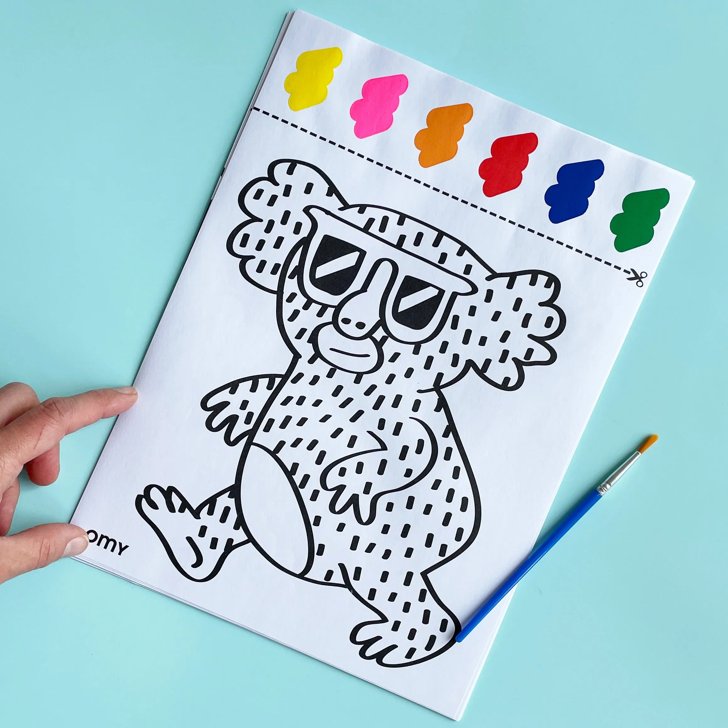 Animals Watercolor Painting Kit
