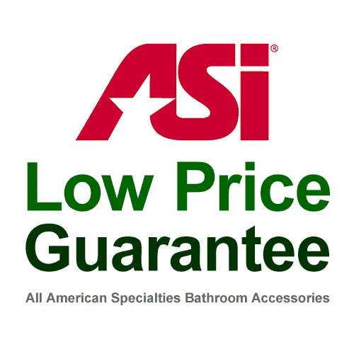 ASI 0469-BL Combination Commercial Paper Towel Dispenser/Waste Receptacle, Recessed-Mounted, Stainless Steel
