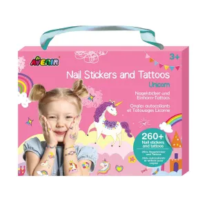 Avenir Nail Stickers & Tattoos - Unicorns