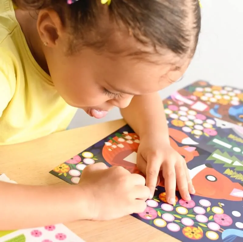 Baby Animals Panoramic Sticker Puzzle