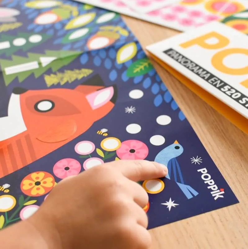 Baby Animals Panoramic Sticker Puzzle