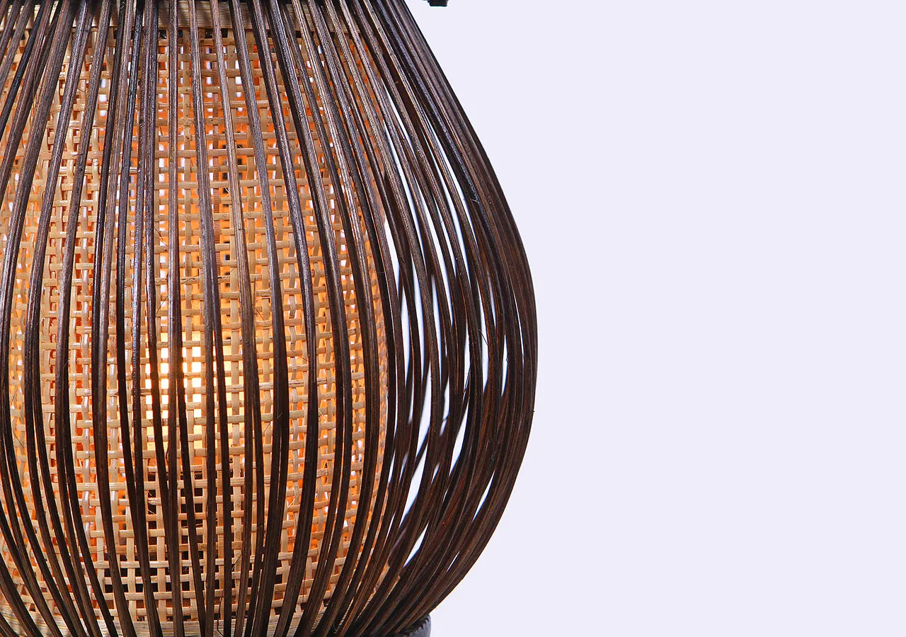 Bamboo and wood Lantern