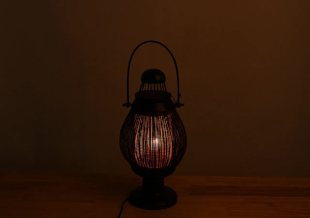 Bamboo and wood Lantern