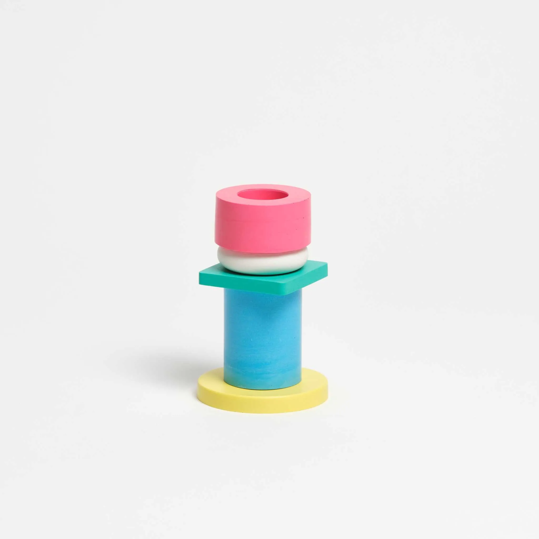 Barbican Architecture Sculptural Candleholder (Asstd Colours)