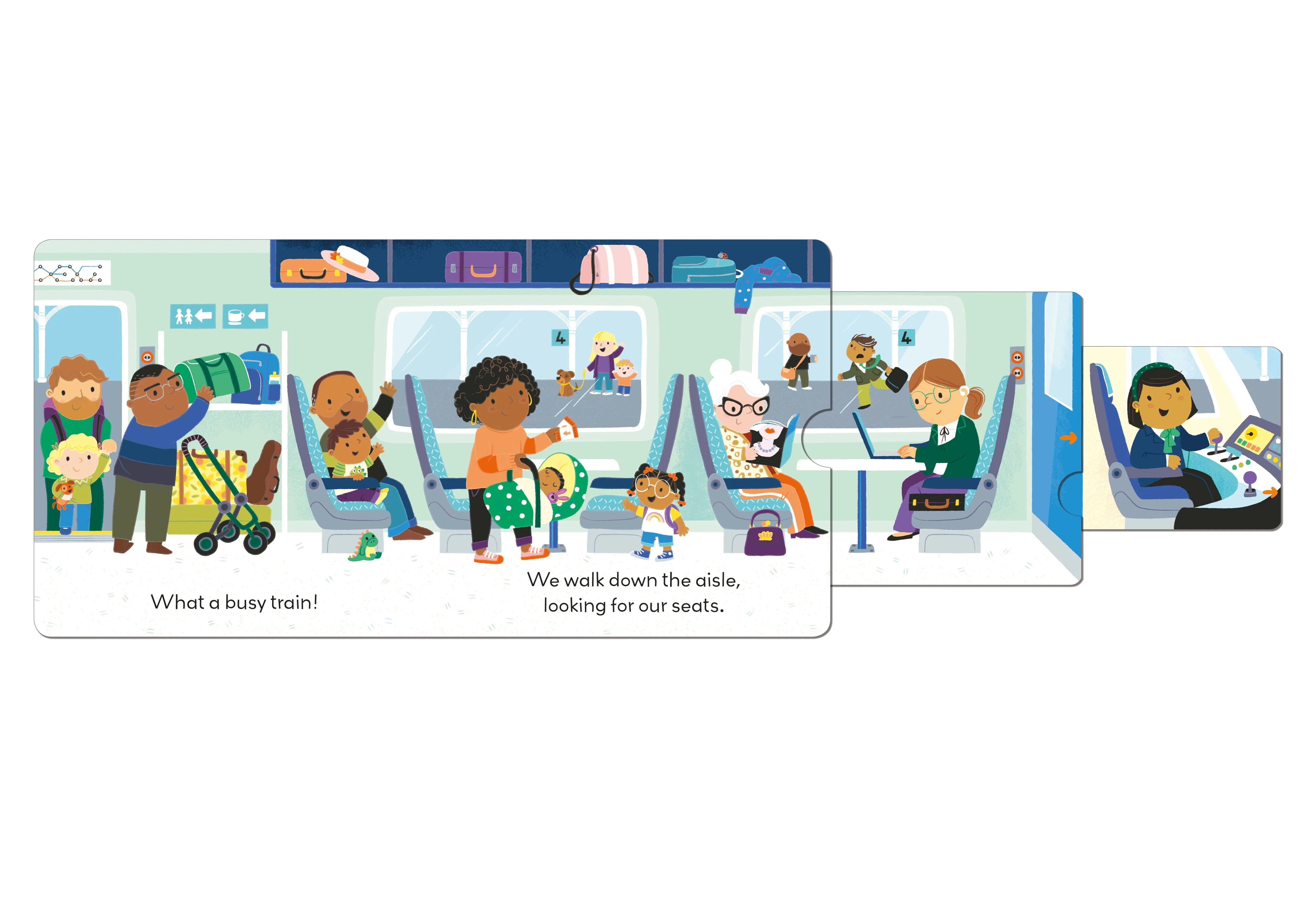 Book - Little World - On The Train