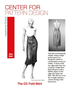 CC Fold Skirt Paper Pattern