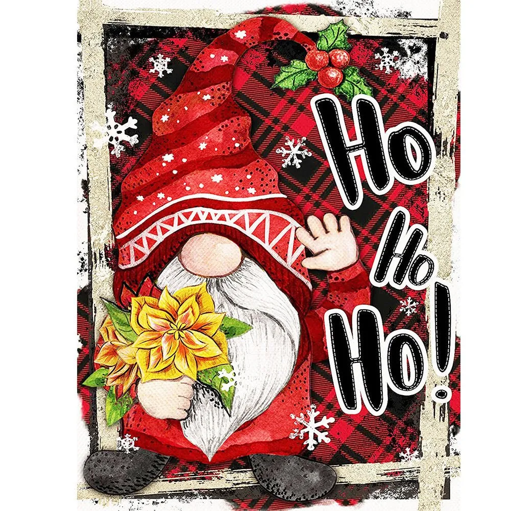 Christmas Gnome - Full Round 30*40CM 23 Colors