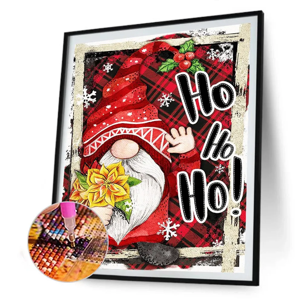 Christmas Gnome - Full Round 30*40CM 23 Colors