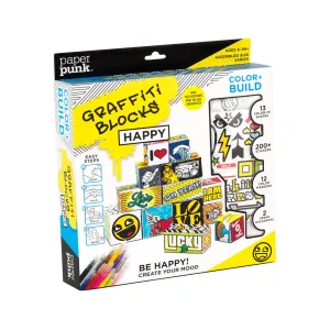 COLOR BUILD - Graffiti Blocks HAPPY