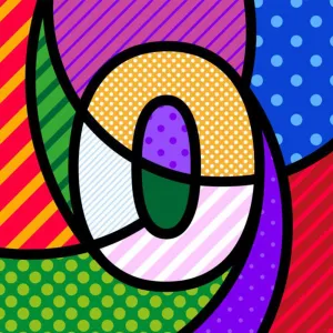 Colorful Number 0 - Full Round Diamond - 30x30CM