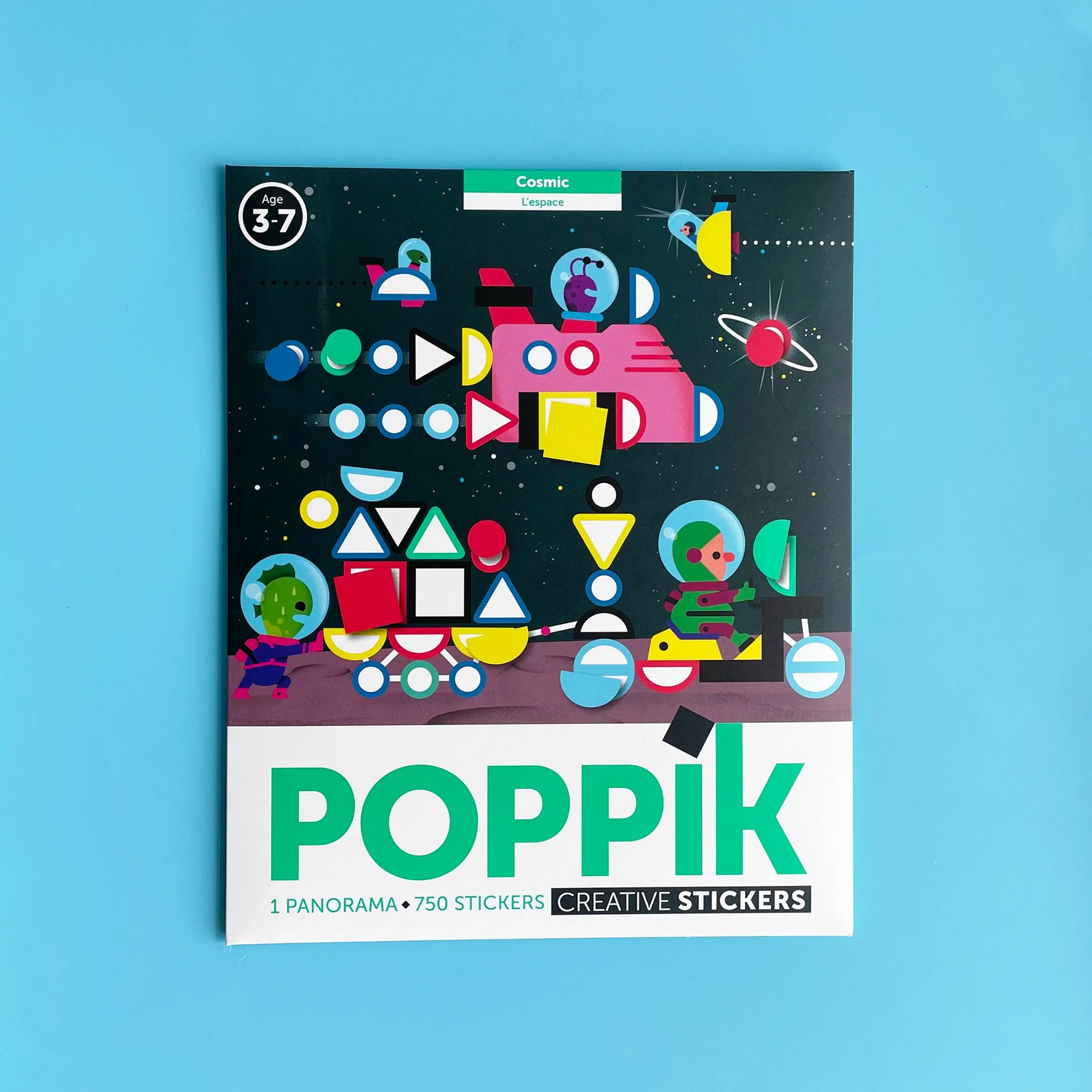 Cosmic Panoramic Sticker Puzzle