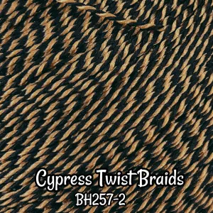 DG Nylon Micro Twist Braids Cypress  BH257-2 2mm 1oz/28g 36in/92cm Doll Hair