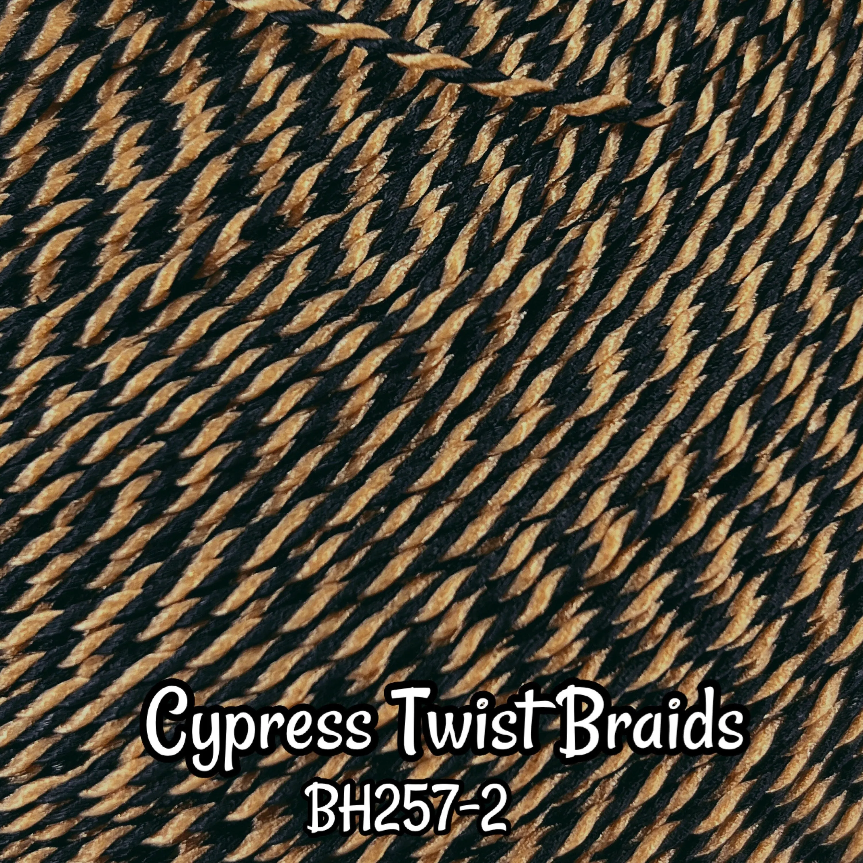 DG Nylon Micro Twist Braids Cypress  BH257-2 2mm 1oz/28g 36in/92cm Doll Hair