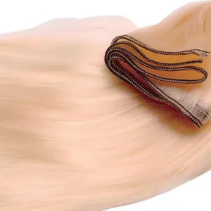 DG Nylon Wig Weft Hollywood Blonde N1755A peachy blonde 30"Wx20"L Doll Hair