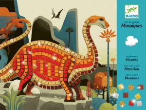 Dinosaur Mosaic Craft Kit by Djeco