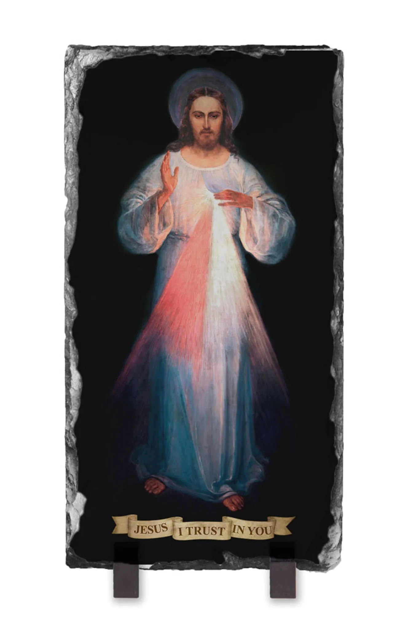 Divine Mercy Vilnius Vertical Slate tile