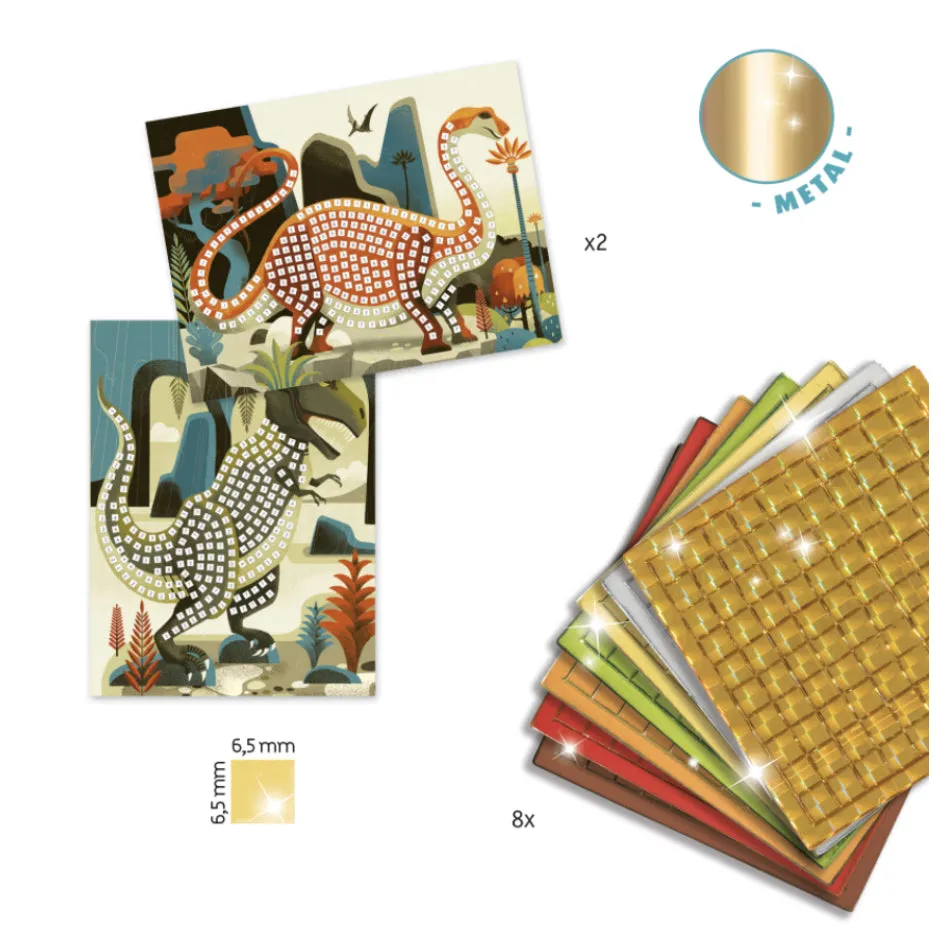 Djeco Mosaics - Dinosaurs