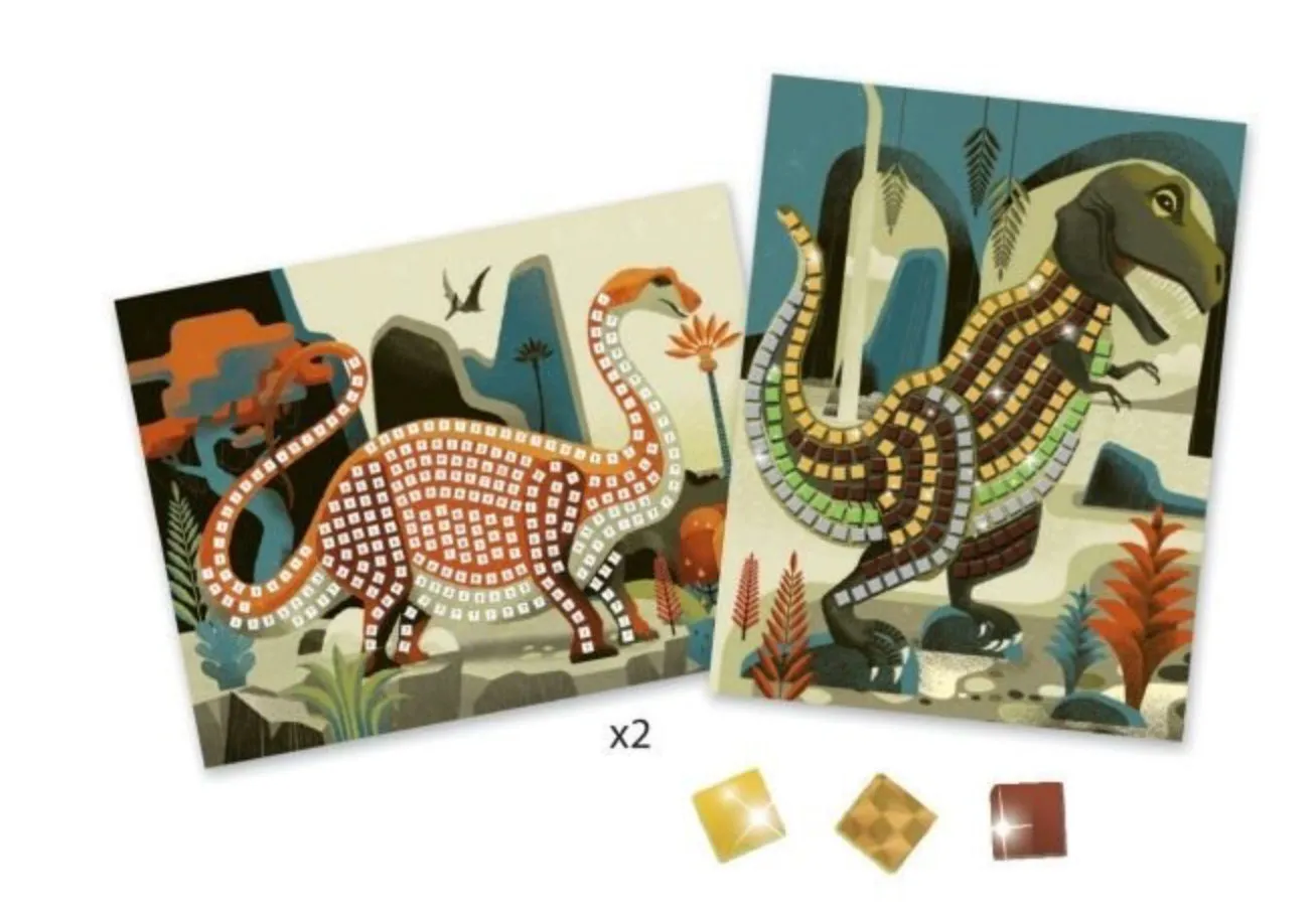 Djeco Mosaics - Dinosaurs