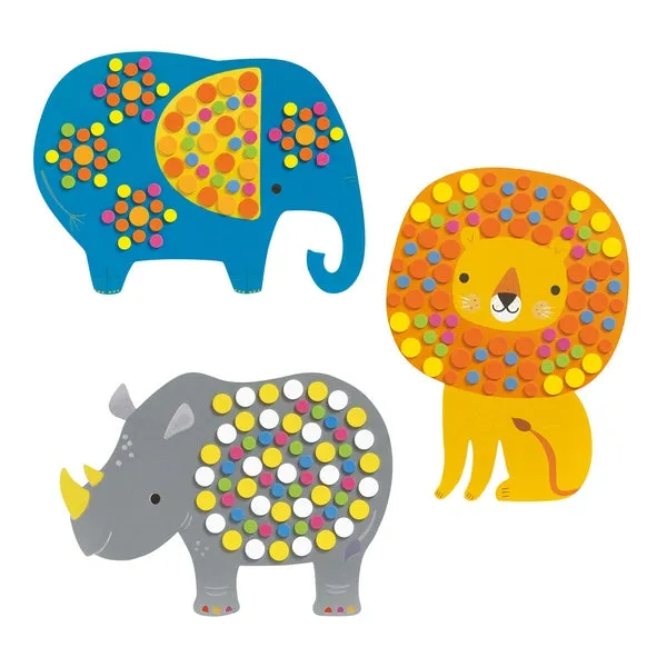 Djeco Mosaics - Jungle Animals