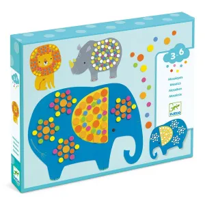 Djeco Mosaics - Jungle Animals
