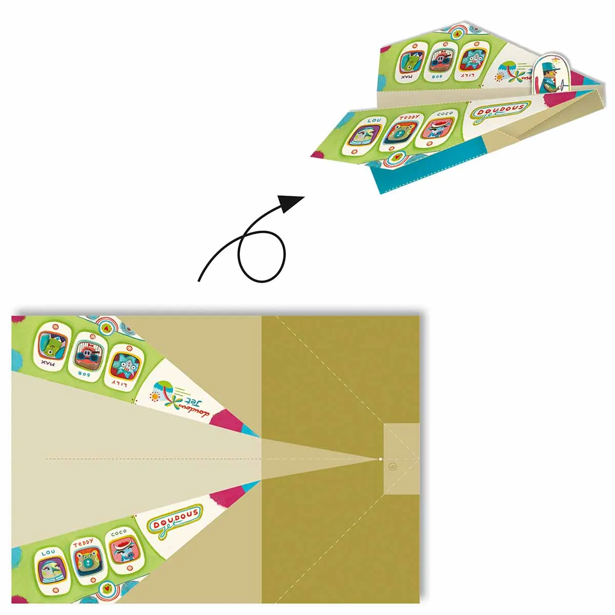 Djeco Origami - Paper Planes