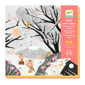 Djeco Painting Collage Art Kit - Last Snowfall