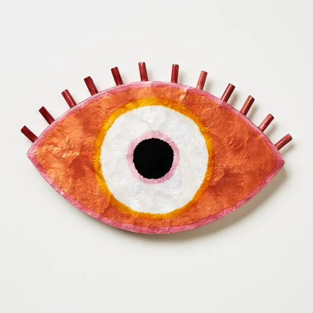 Evil Eye Tile Wall Art (Multiple Colors)