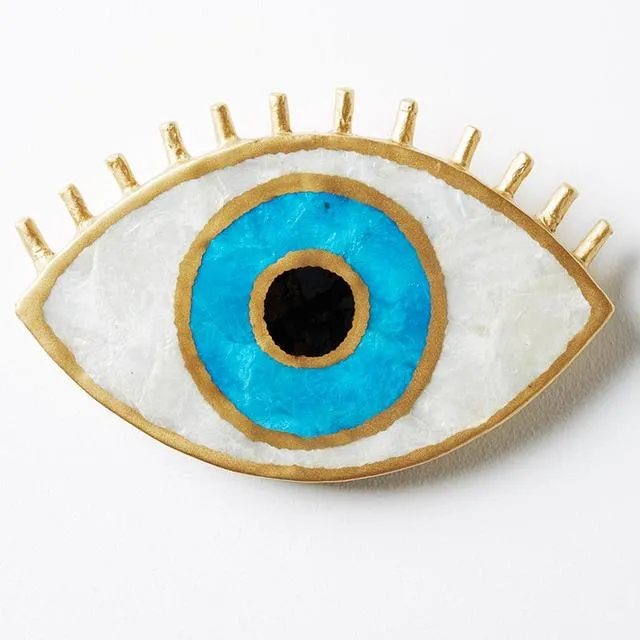 Evil Eye Tile Wall Art (Multiple Colors)
