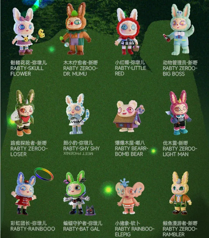 Finding Unicorn Dark Fairy Tale Series Blind Box – Kawaii Anime Figures