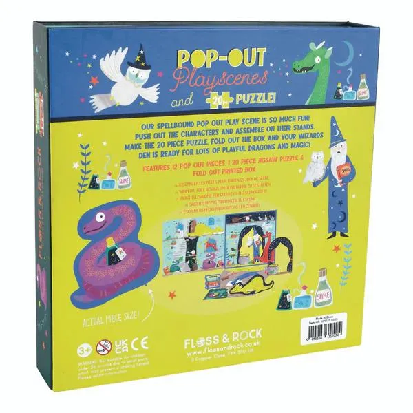 Floss & Rock Pop Out Play Scene - Spellbound