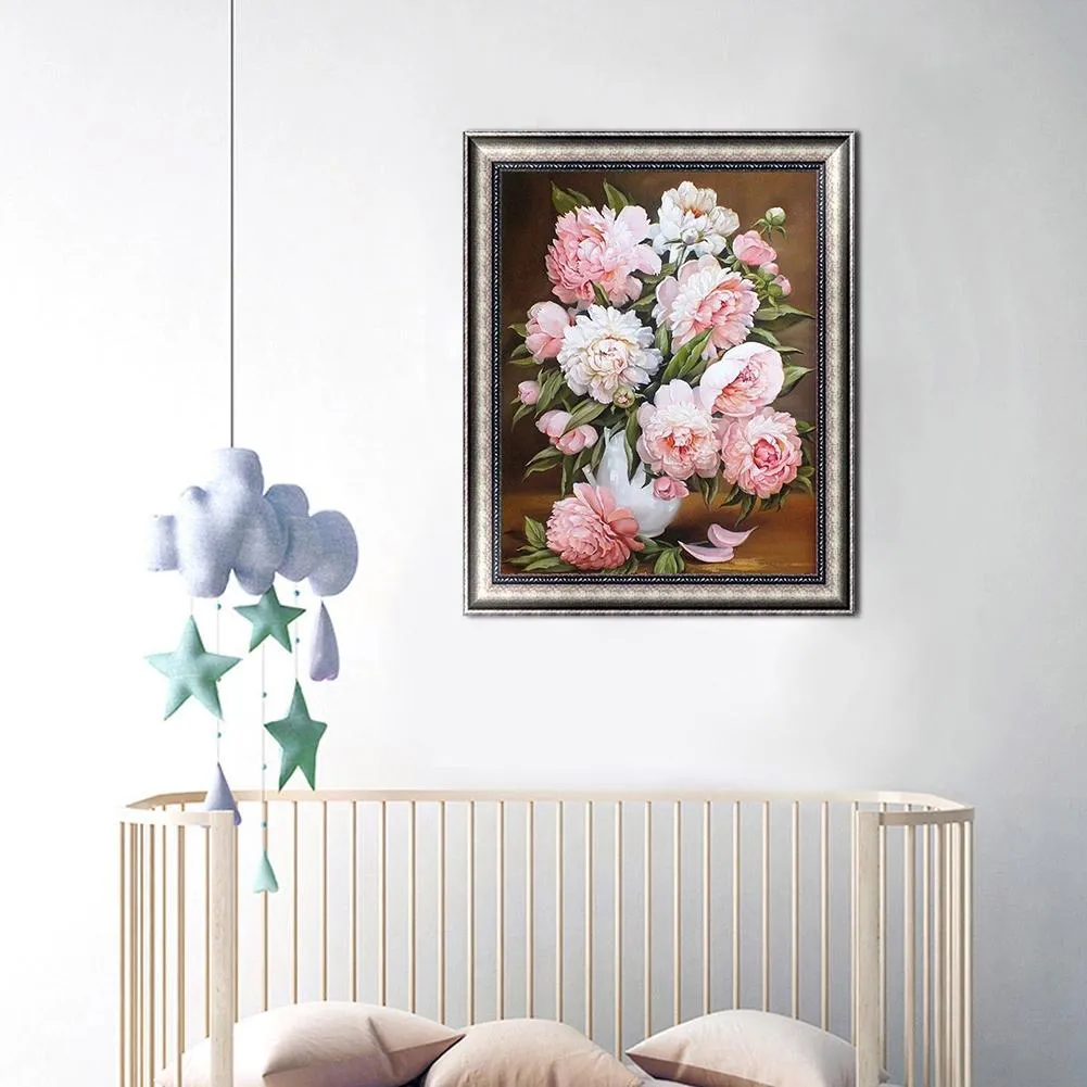 Flower  - Full Round Diamond - 30x40CM