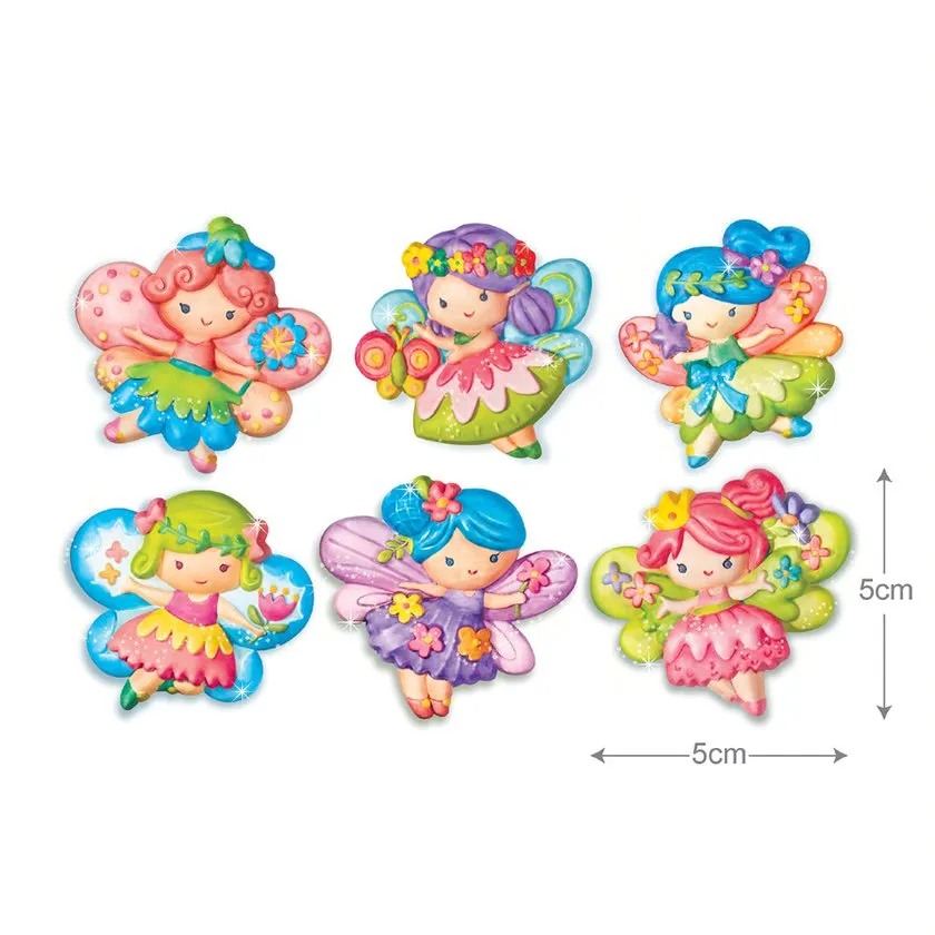 Glitter Fairy Mould and Paint Kids Craft Set