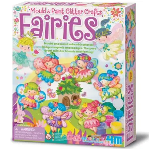 Glitter Fairy Mould and Paint Kids Craft Set