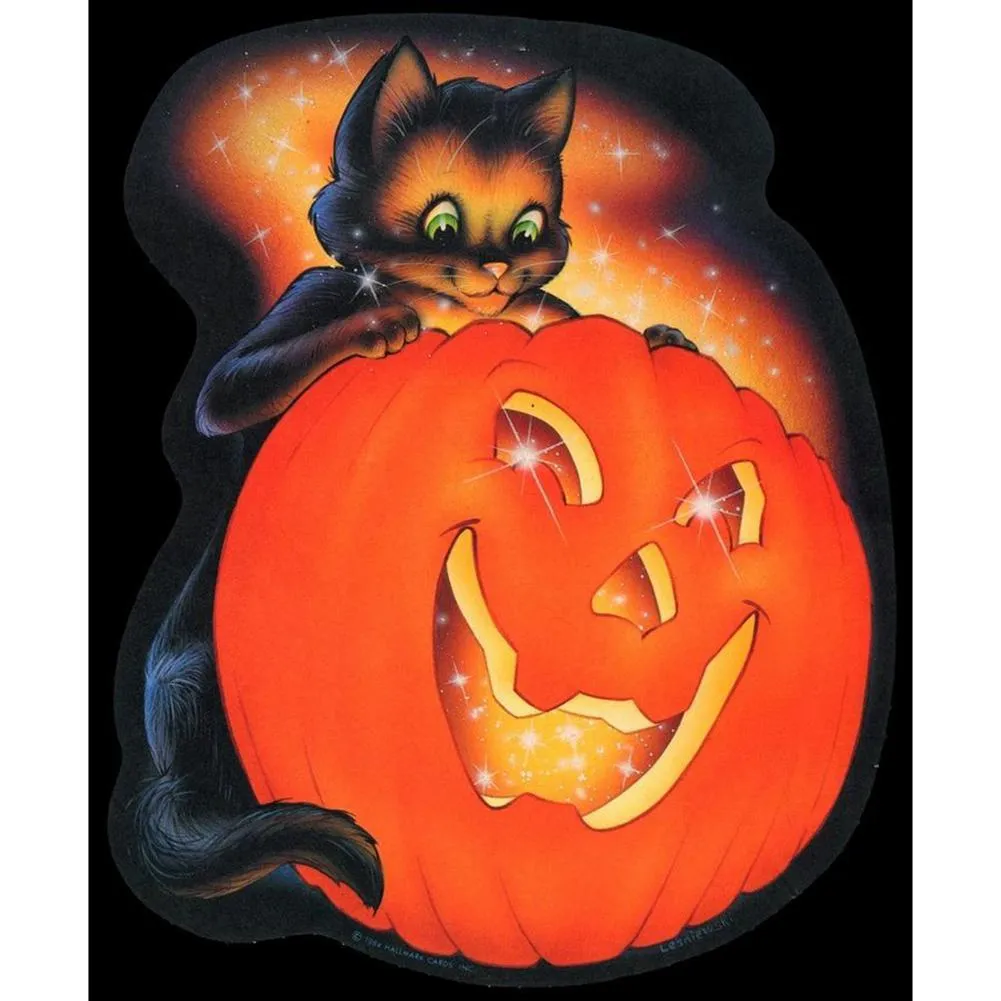 Halloween  - Full Round Diamond - 30x40CM