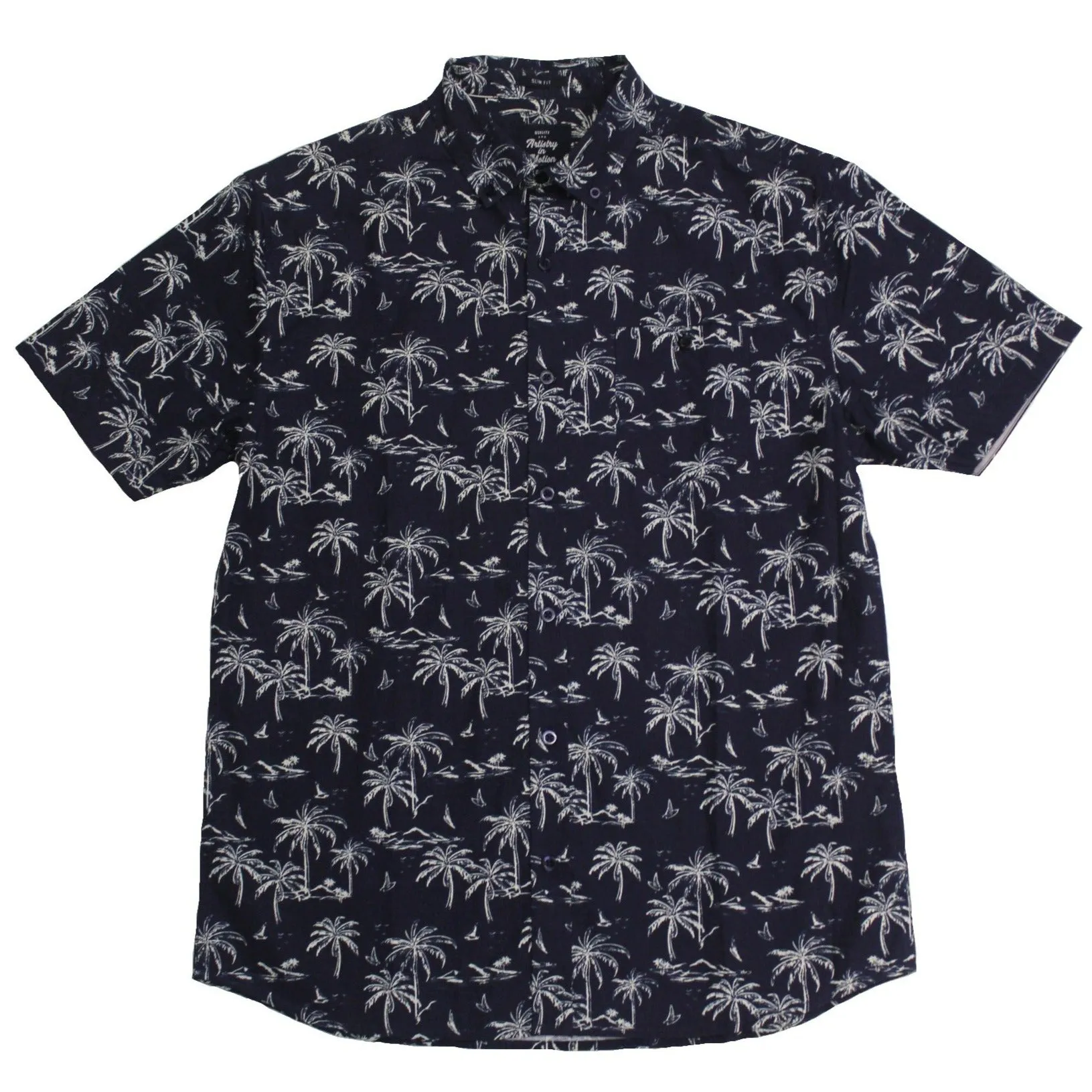 Infrared Palm SS Button-down
