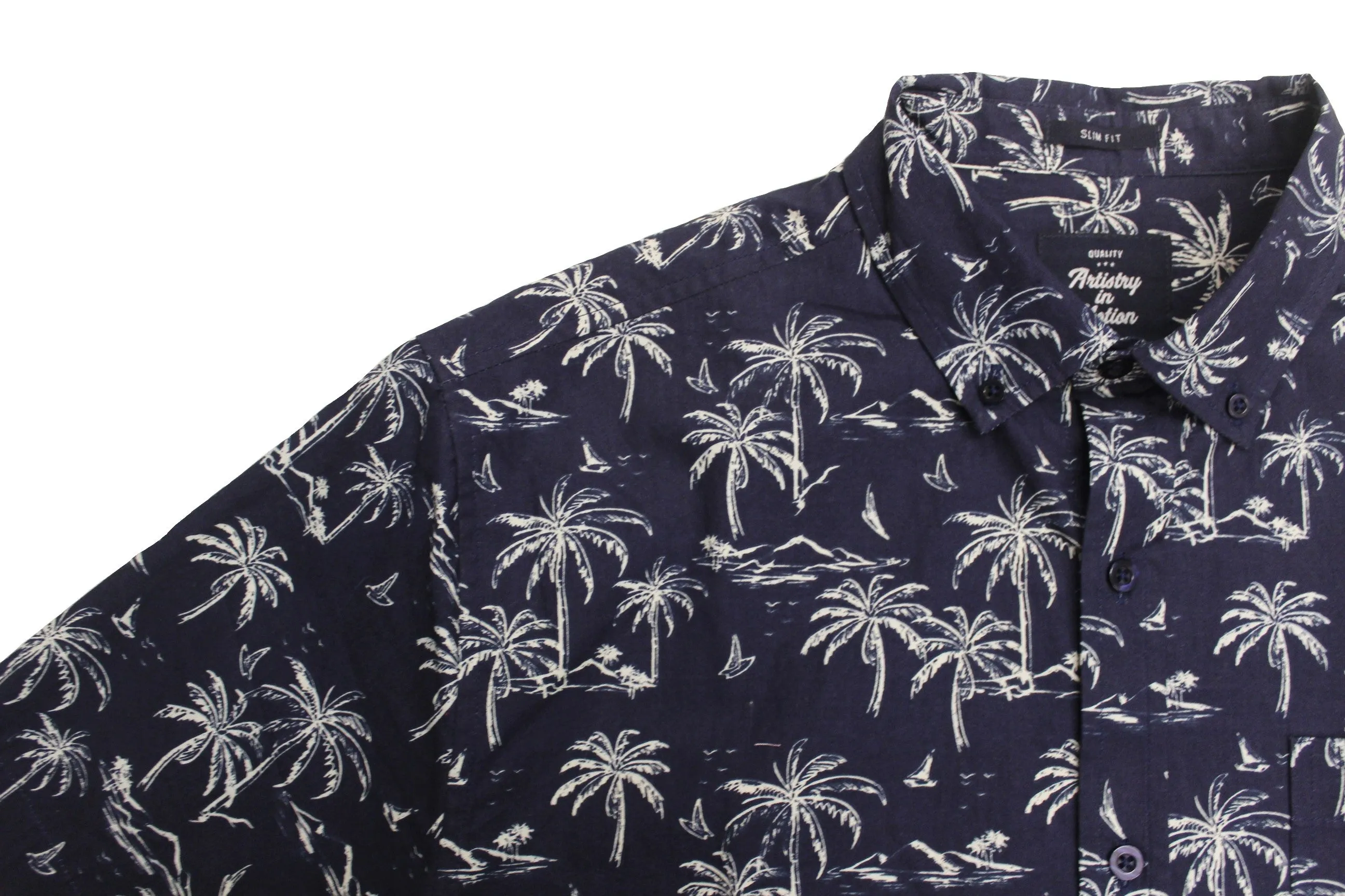 Infrared Palm SS Button-down