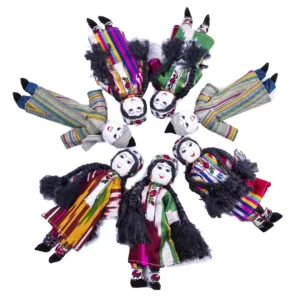 International Dolls in Traditional Tajik Dress - Fair Trade