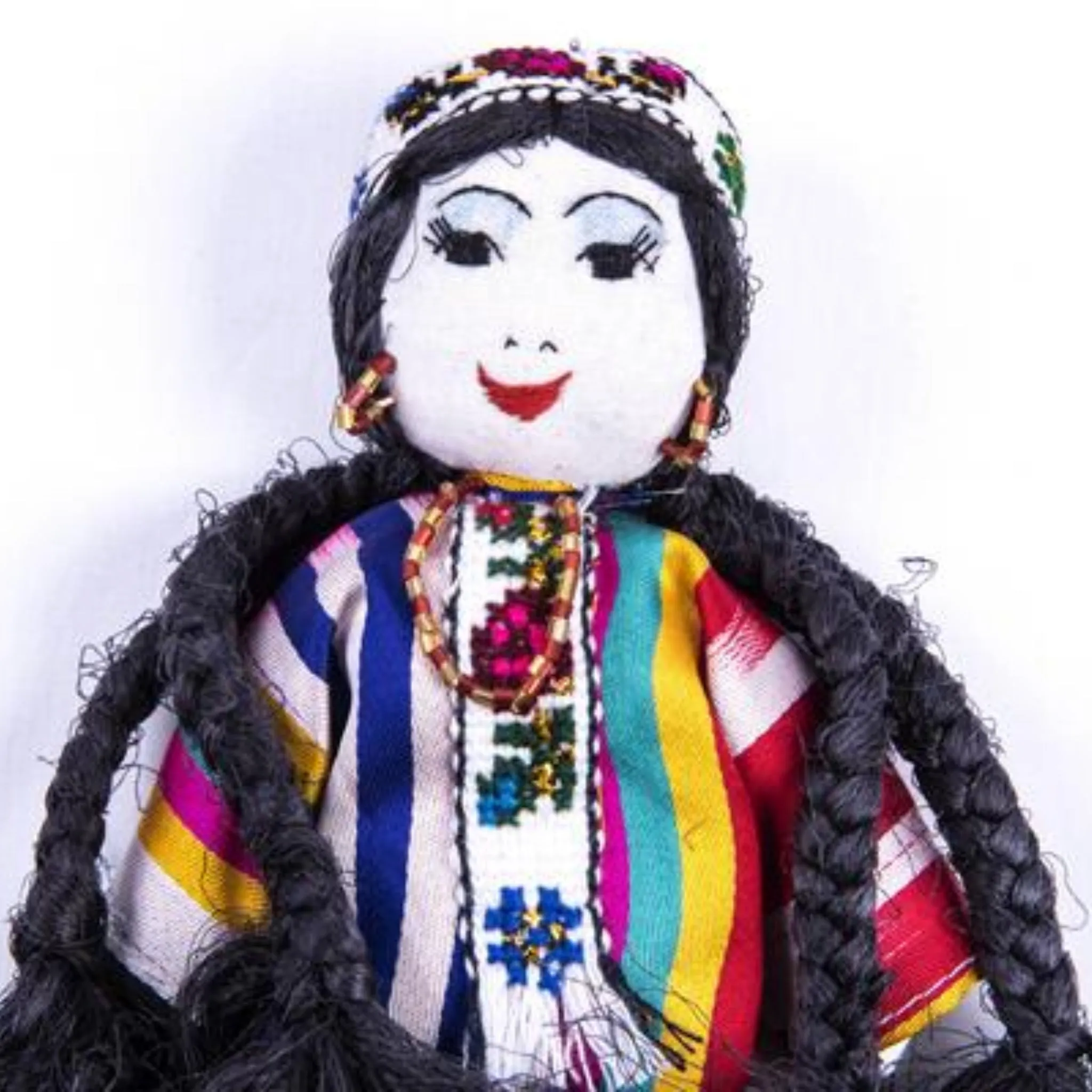 International Dolls in Traditional Tajik Dress - Fair Trade