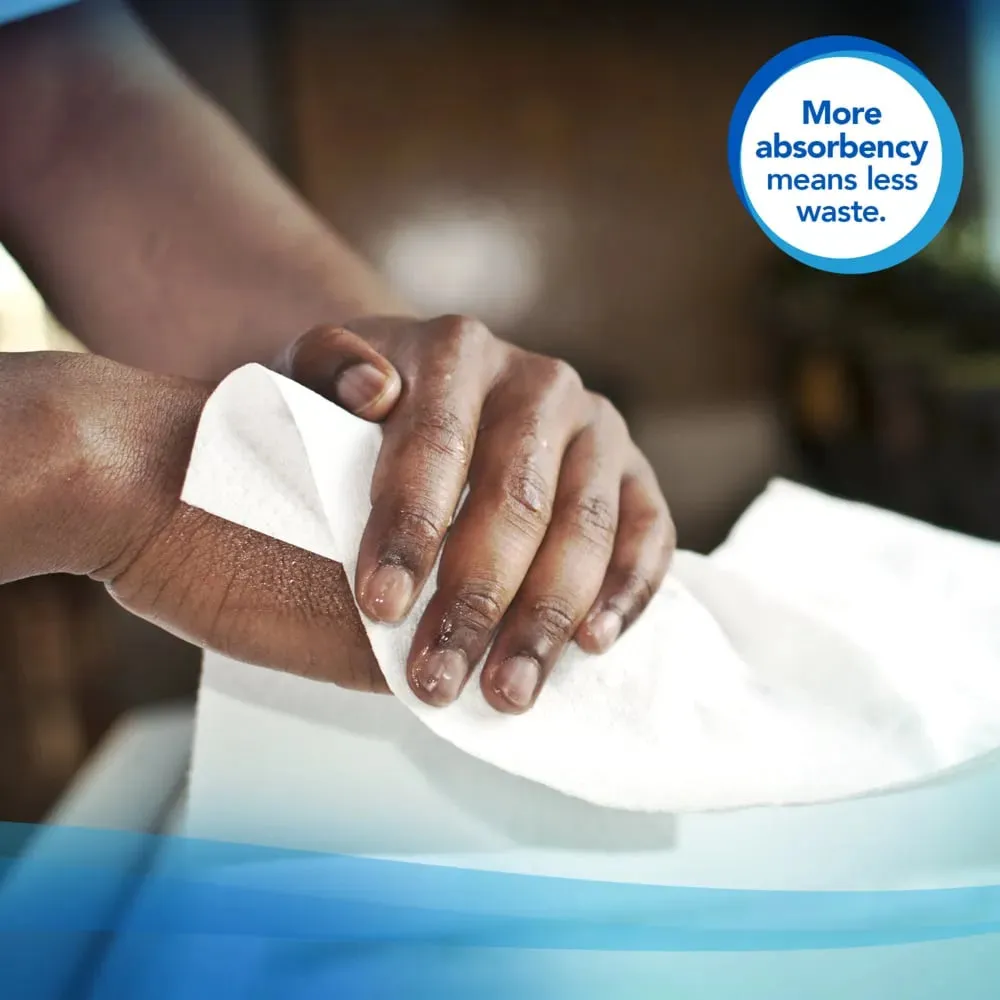 Kimberly-Clark Scott 01510 White C-Fold Towels, Case of 2400 (12/200)
