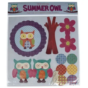 Make Your Own Summer Owl Mobile