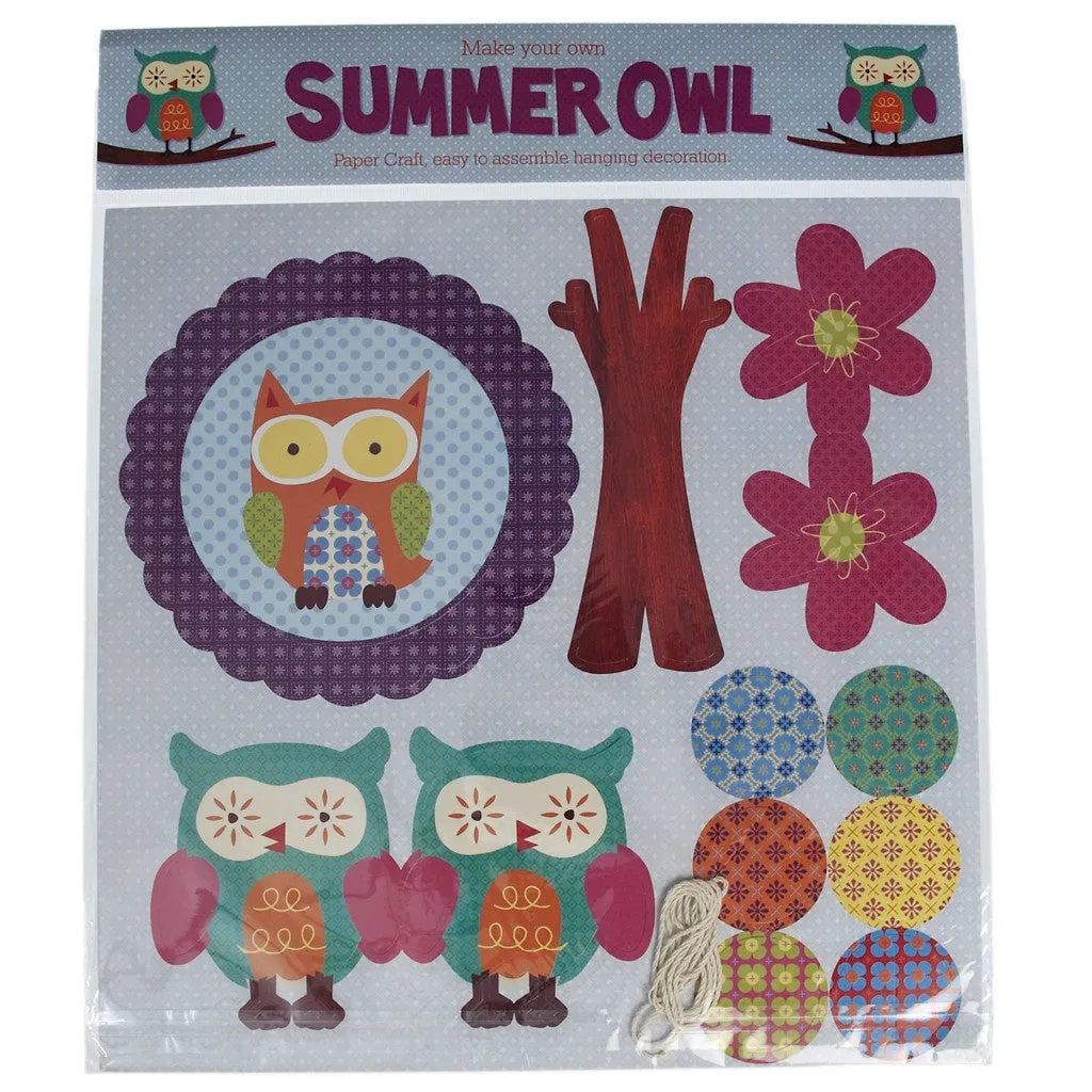 Make Your Own Summer Owl Mobile
