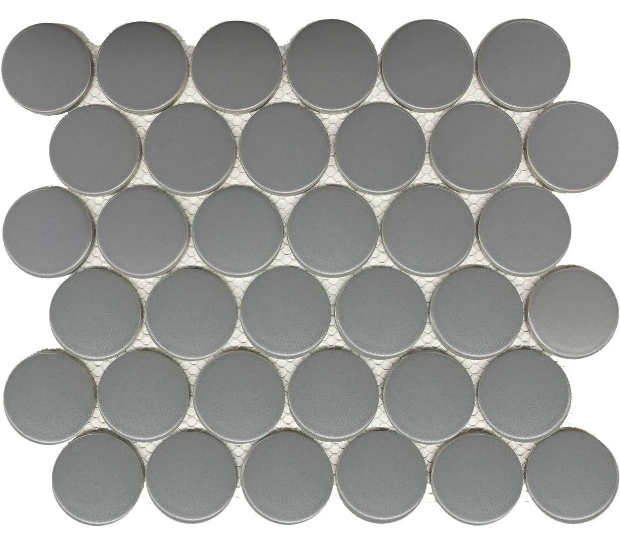MG 2" GRAY DOTS MOSAIC Matt
