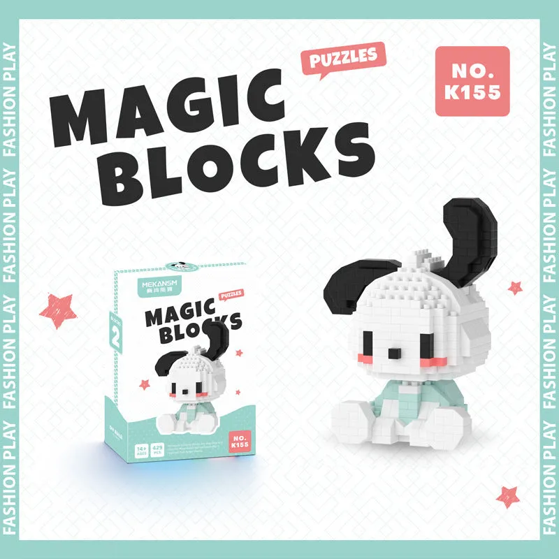 Mini Toys Building Blocks Assembled