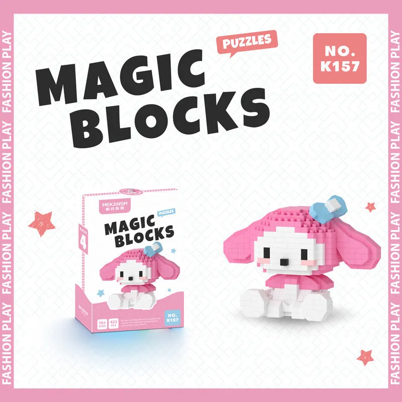 Mini Toys Building Blocks Assembled