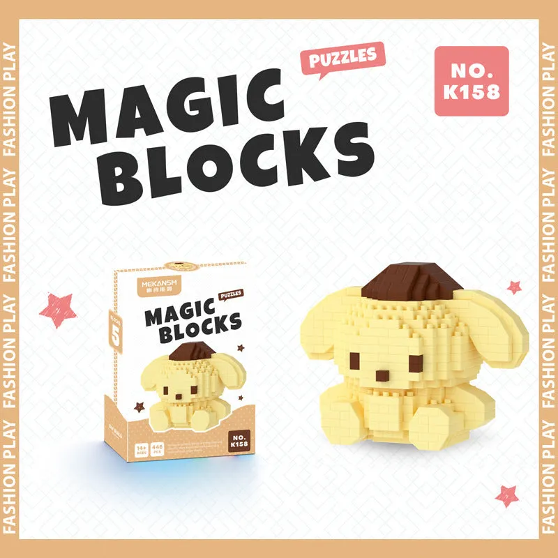 Mini Toys Building Blocks Assembled