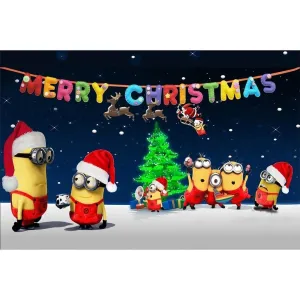 Mosaic Christmas Banana Man - Full Round Diamond - 40x30CM