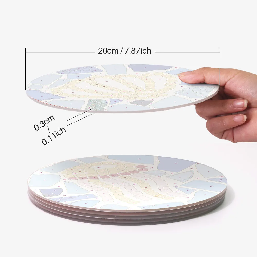 Mosaic Collection 1 - Paint by Numbers Placemats