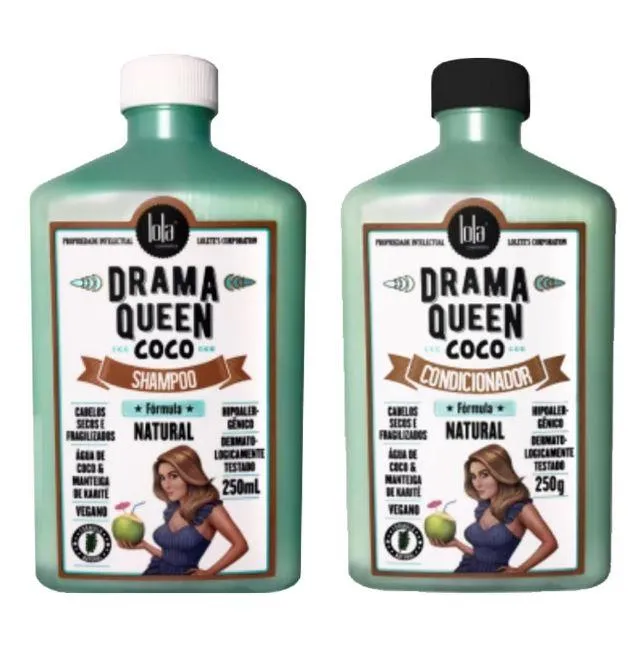 Natural Formula Drama Queen Coconut Shea Butter Kit 2 Prod. - Lola Cosmetics